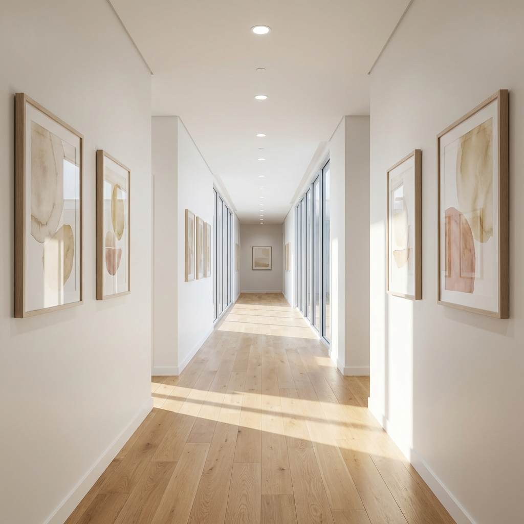 Facility hallway