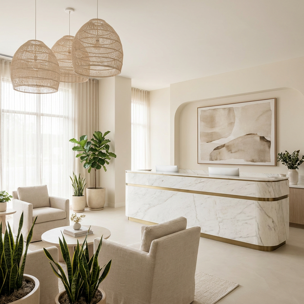 Reception area